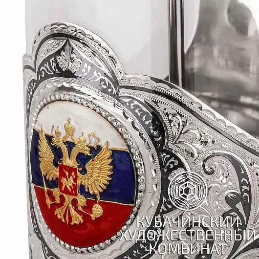 Френч пресс из серебра на 600 мл