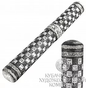 Сигарница из серебра