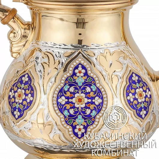 Чайник серебряный 925 пробы на 1350 мл