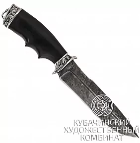 Нож из дамасской стали
