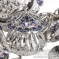Чайный сервиз из серебра