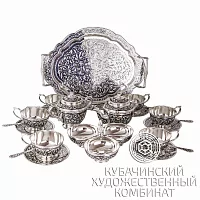 Набор для чая из серебра