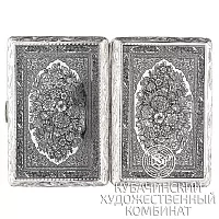 Портсигар из серебра