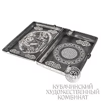 Пепельница серебряная 