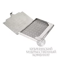 Визитница из серебра