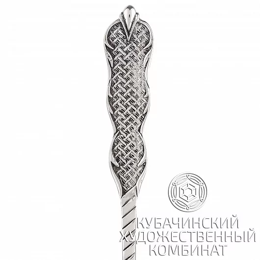 Ложка чайная из серебра 925 пробы