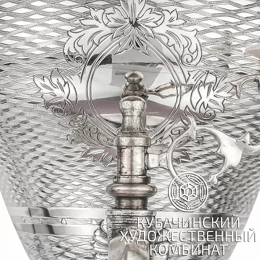 Самовар из серебра 925 пробы