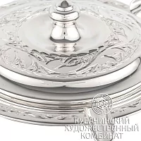 Пепельница серебряная