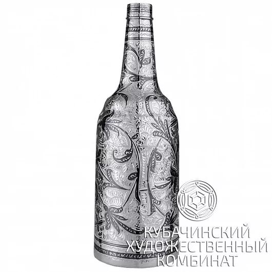 Бутылка из серебра на 0.6 л.