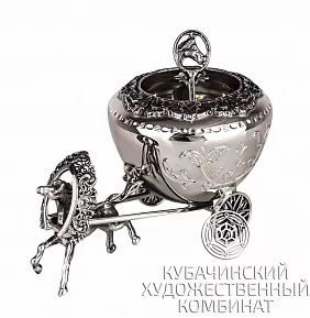 Солонка из серебра 