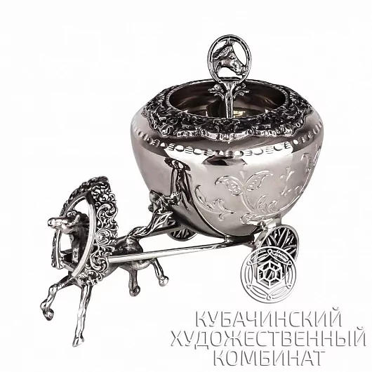 Солонка из серебра 