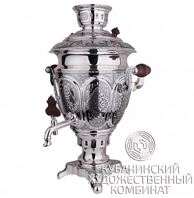 Самовар люкс с чернью на 5 л