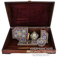 Настольный набор из серебра
