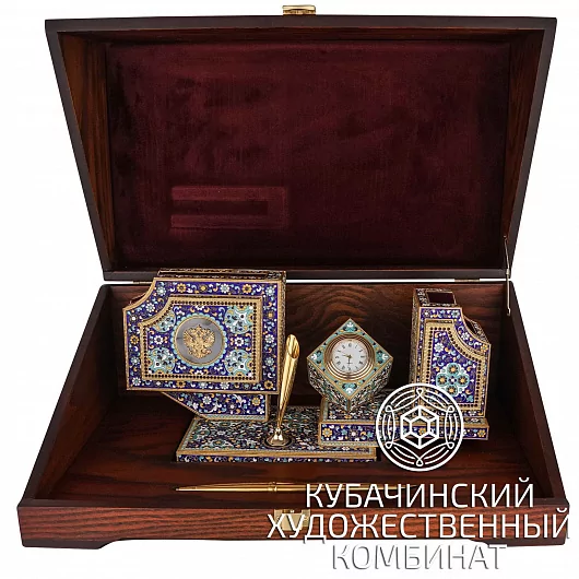 Настольный набор из серебра