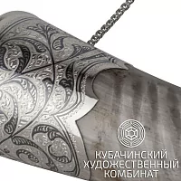Рог из серебра на 160 мл