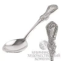 Ложка кофейная из серебра 925 пробы
