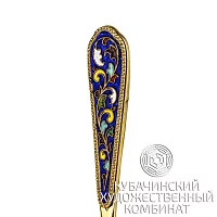 Вилка из серебра 925 пробы