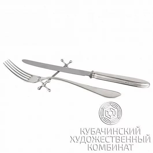 Подставка под столовые приборы из серебра 925 пробы