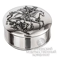 Таблетница из серебра