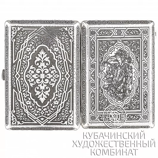 Пепельница серебряная 