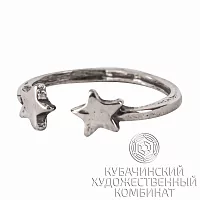 Кольцо ручной работы из серебра 925 пробы