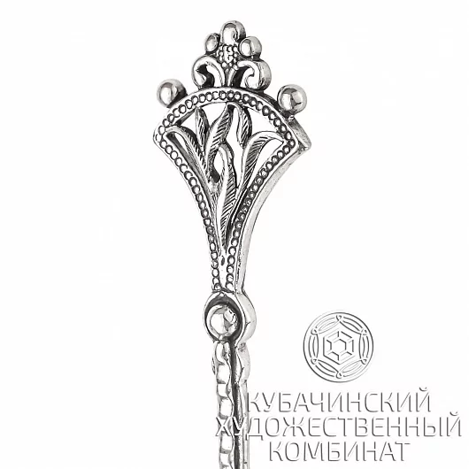 Ложка чайная из серебра 925 пробы