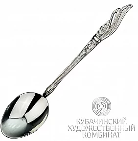 Ложка чайная из серебра