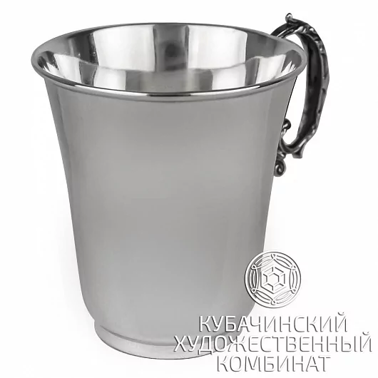 Кружка из серебра 925 пробы на 190 мл
