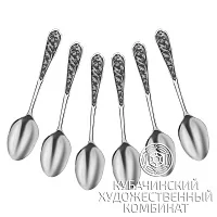 Ложки чайные с чернью