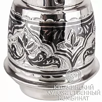 Солонка серебряная