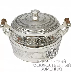 Кастрюля из серебра