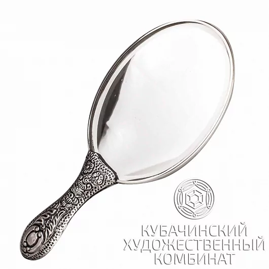 Зеркало серебряное 925 пробы