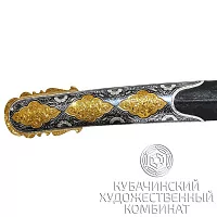 Сабля ручной работы из серебра