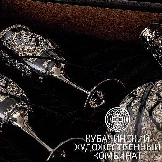 Винный сервиз из серебра на 1900 мл