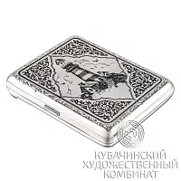 Портсигар из серебра