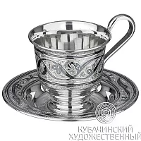 Чайная пара Кубачи