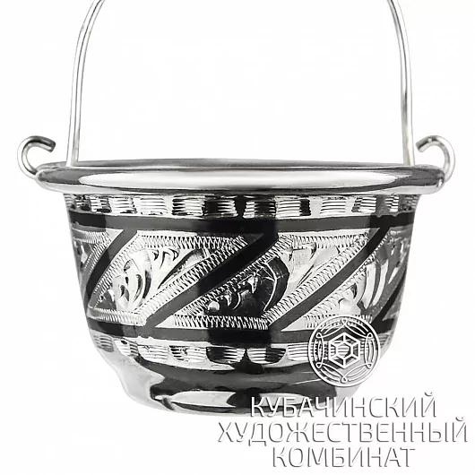 Сито Кубачинских мастеров из серебра