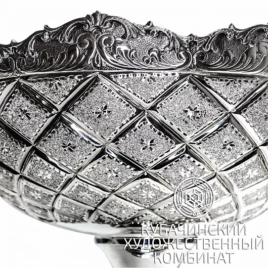 Фруктовница серебряная 925 пробы