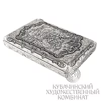 Пепельница серебряная