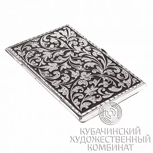Картхолдер серебряный