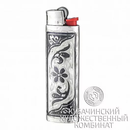 Зажигалка из серебра