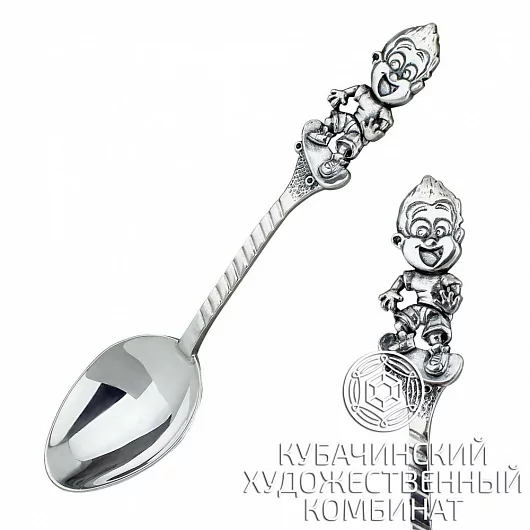 Ложка чайная "Малыш" из серебра