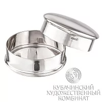 Таблетница из серебра 