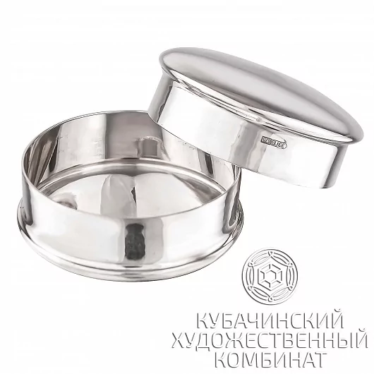 Таблетница из серебра 