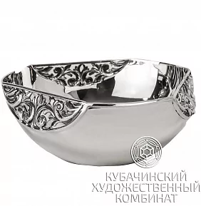 Конфетница серебряная 925 пробы 