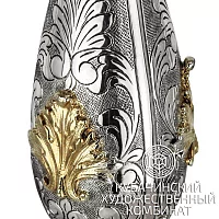 Подсвечник из серебра 925 пробы