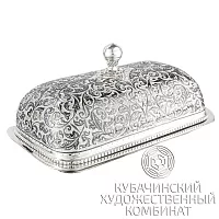 Масленка из серебра
