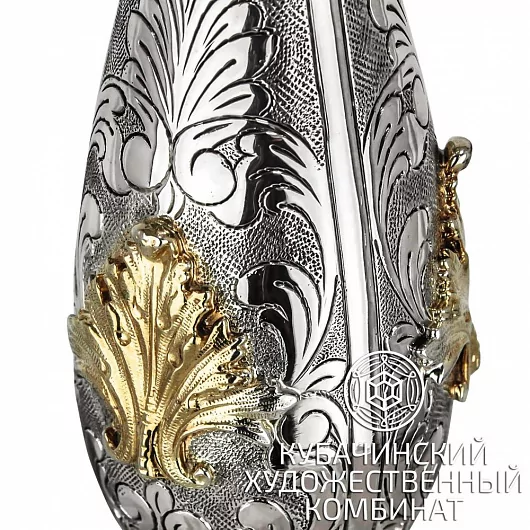 Подсвечник из серебра 925 пробы