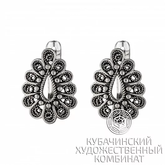 Серьги из серебра 925 пробы