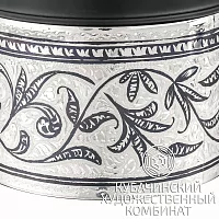 Пепельница серебряная